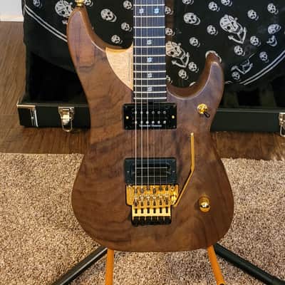 Washburn N4 Walnut Mourning Windows Inlays Proto Davies 2.0  2010 Nuno Bettencourt Signature image 5