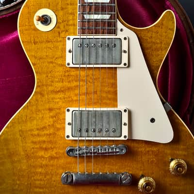 2015 Gibson Les Paul 1959 True Historic Murphy Aged Dirty Lemon image 5