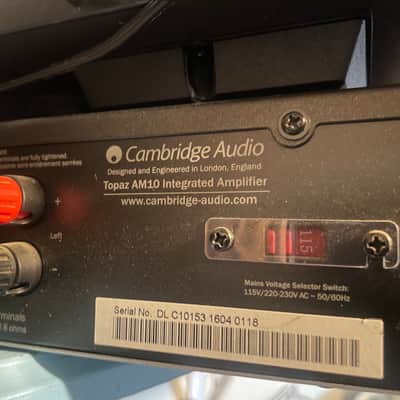 Cambridge Audio Topaz AM10 2015 - Black image 2
