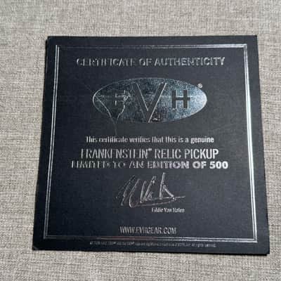 EVH Frankenstein Limited Edition Humbucker signed Pickup 2009 image 8