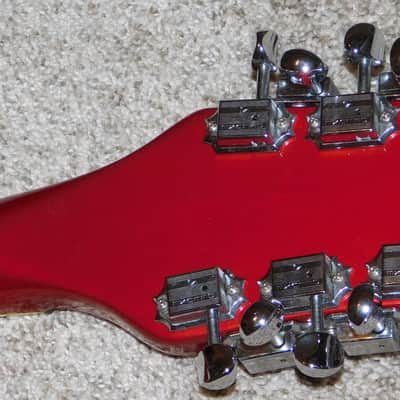 Rickenbacker 370/12 Semi-Hollow 12 String Electric Guitar Ruby Red 1985 image 8