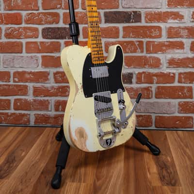 Fender Custom Shop SR25 CuNiFe Blackguard Telecaster Heavy Relic Tomatillo Green 2025 w/OHSC image 3