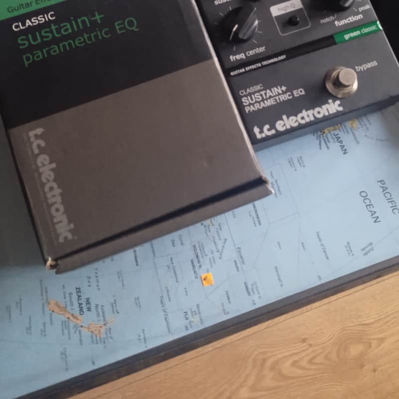 2000s TC Electronic Classic Sustain + Parametric EQ Black