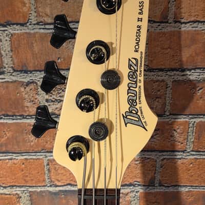 Vintage 1986 Ibanez RB690-YV Roadstar II Bass Ivory image 2