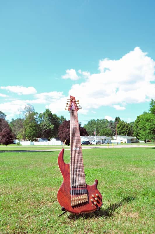 Conklin Custom Sidewinder 9 String 36 Fret Bass image 1