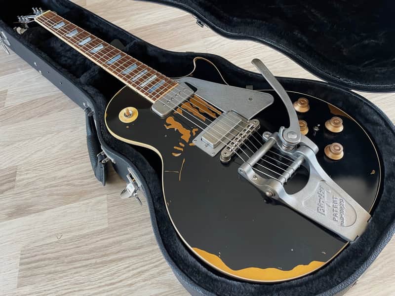TPP Neil Young "Old Black" Gibson USA Les Paul Goldtop Tribute - Relic image 1