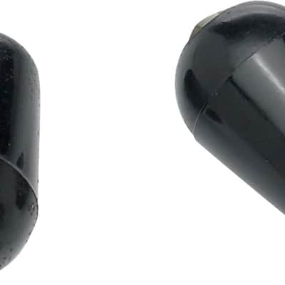 Stratocaster Switch Tips, Black (2) image 2