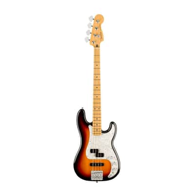 Fender Player II Modified Active Precision 4-String Right-Handed Bass Guitar with Maple Fingerboard and Alder Body (3 Tone Sunburst) image 1