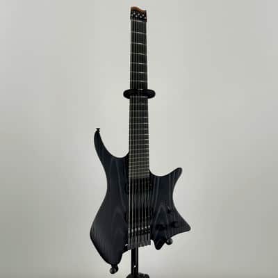 Strandberg Boden Singularity NX 7 Pitch Black 7-String Multiscale Headless Electric Guitar w/ Bag - Pitch Black image 2