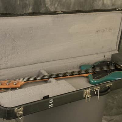 RARE 1960's Ampeg SSB-1 short scale Bass original TURQUOISE!!! image 19