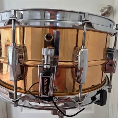 RARE ! Ludwig Bronze 75th Anniversary/ Detailed Video attached - Bronze image 24