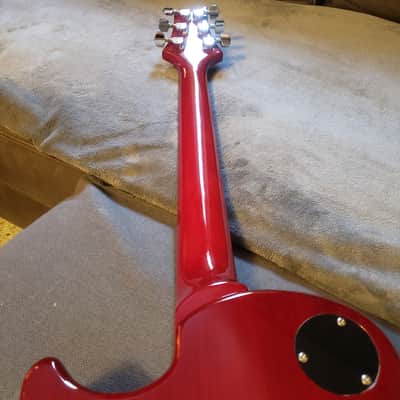 PRS 245SE | Flame Maple Sunburst top / Red body | All Gloss finish | Serial No. Q10404 | MIK image 17