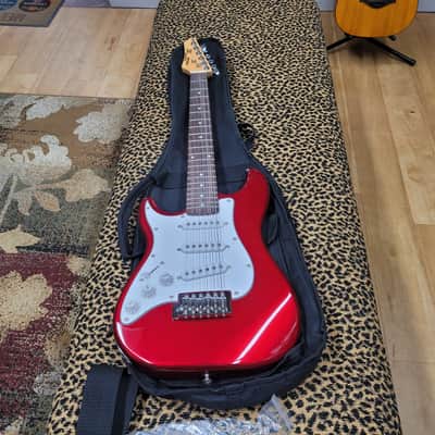 SX VTG Series 1/2 Size Electric Guitar Left-Handed Bild 4