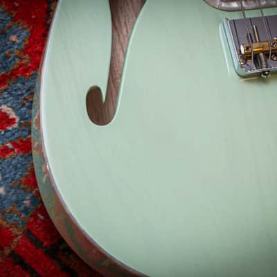 FENDER USA FSR Parallel Universe II Magico Telecaster "Trans Surf Green + Maple" (2020) image 6