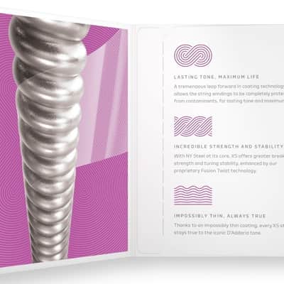D'Addario XSE09544 Nickel Coated Electric Guitar Strings Super Light Plus 9.5-44 image 3