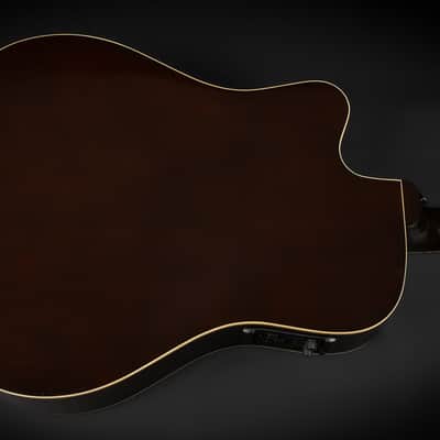 2014 Gibson Hummingbird Pro EC - Vintage Sunburst | USA Montana Square Shoulder Dreadnought Cutaway Pickup | CoA OHSC image 11