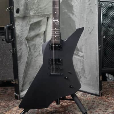 ESP LTD James Hetfield Signature Snakebyte Electric Guitar - Satin Black with Hardshell Case image 13