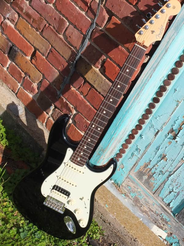 Fender American Professional II Stratocaster HSS w/Shaw humbucker 2020 - Black image 1