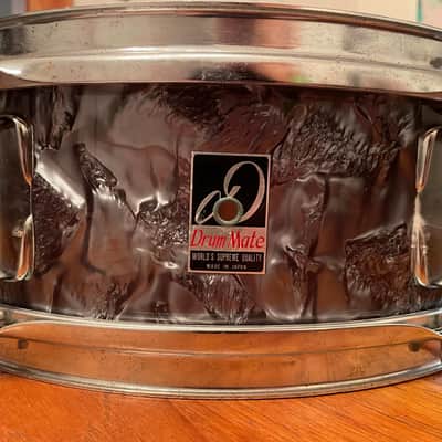 Refurbished Drum Mate (Tama)  MIJ 5 x 14 Snare in  Black Diamond Pearl image 4
