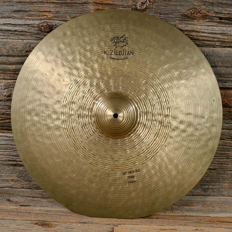 Zildjian 22" K Constantinople Hi-Bell Thin High Ride Cymbal image 1