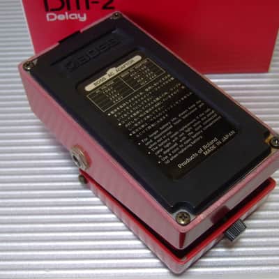 The First Year 1981 Early Version MN3005 Boss DM-2 Delay w/ Original Box / MIJ Made in Japan (Black Label) image 3