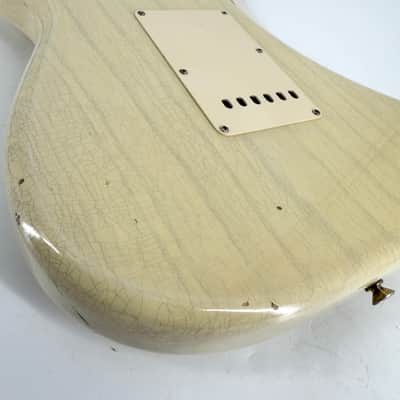 2002 Fender Custom Shop 1956 Stratocaster Relic - Vintage Blonde image 16