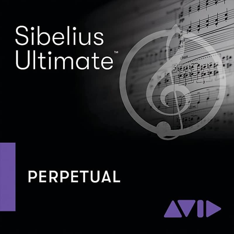 Avid Sibelius Ultimate Perpetual (with 1 Year Updates and Support) image 1