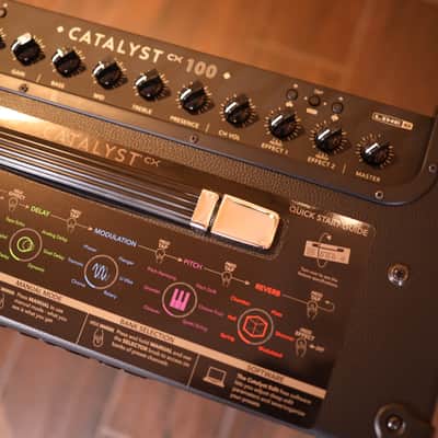 Line 6 Catalyst 100 2-Channel 100-Watt 1x12 Modeling Guitar Combo- Black image 6