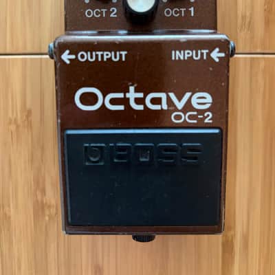 Boss OC-2 Octave (Silver Label) 1997 - 2005 - Brown image 1