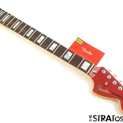 USA Fender Chris Shiflett Cleaver Tele Deluxe NECK & TUNERS, Rosewood image 2