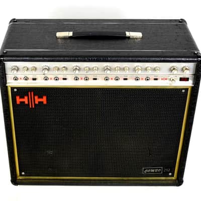 Rare HH IC 100 L 100W 2x12 Guitar Combo Amp – British Solid State – Serviced image 2