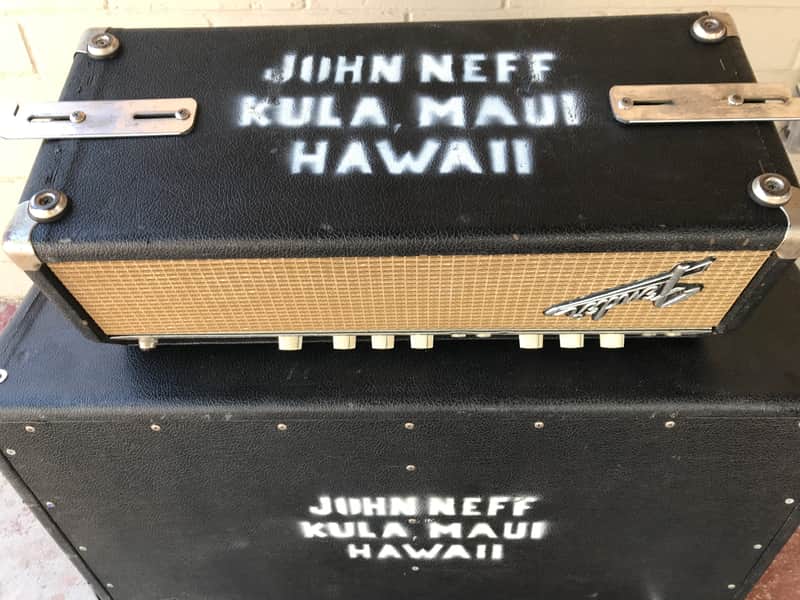 1964 Fender Bassman Amp (6G6-B) Pre-CBS Owned by John Neff, Featured in Vintage Guitar Magazine image 1