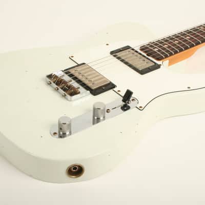 Fender Custom Shop 1960 Telecaster HH Journeyman Relic Olympic White R147460 image 3