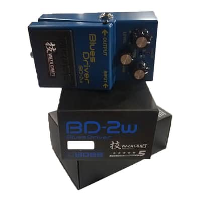 Boss BD-2W Blues Driver Waza Craft | Reverb