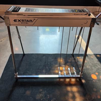 Excel Pedal Steel Superb 2026 - White/Chrome image 1