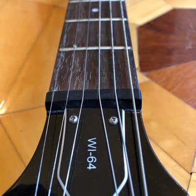RARE CUSTOM MADE #1 of 12 Made Washburn WI-64 Burger King Solid Electric Guitar w/ Kases Gig Bag  CASE image 10