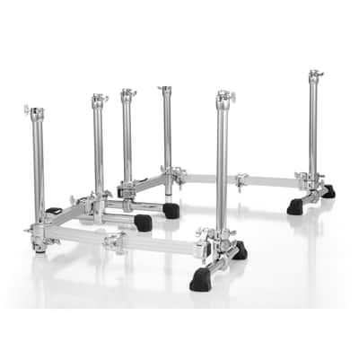 Pearl DR564C Icon Twin Low-Rise Curved Folding Side Racks image 5