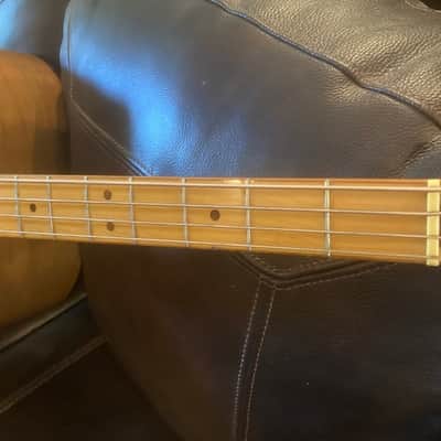 Ernie Ball EARTHWOOD Vintage Hollowbody Acoustic 4-String Bass Guitar Orig OSSC image 4