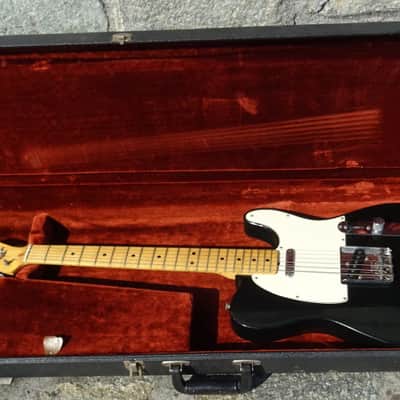 Fender Telecaster 1974 Black Maple Neck Ash Body image 14