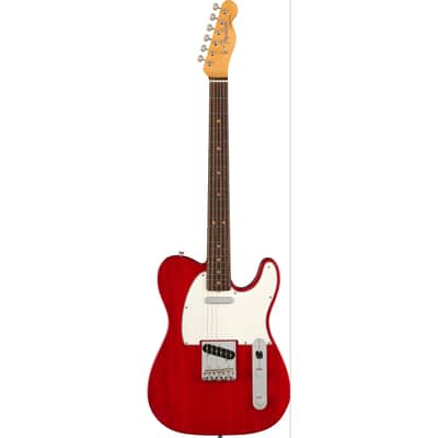 Fender American Vintage II 1963 Telecaster Rosewood Fingerboard - Crimson Red Transparent image 3