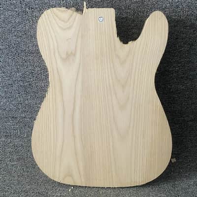 Left Handed Telecaster Tele Style Guitar Ash Wood Body image 7