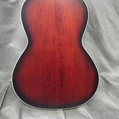 PRS SE P20E Tonare Parlor with Fishman Sonitone Pickup Fire Red Burst image 7