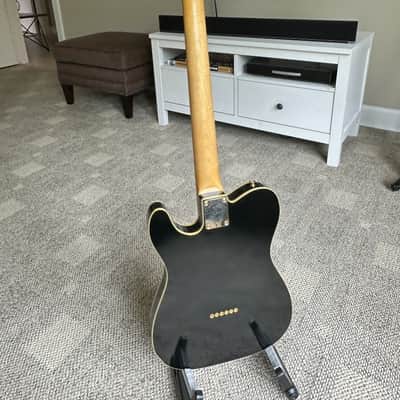 2020 G' Seven Telecaster Custom 2020 - Black Relic w/ Matching Headstock image 5