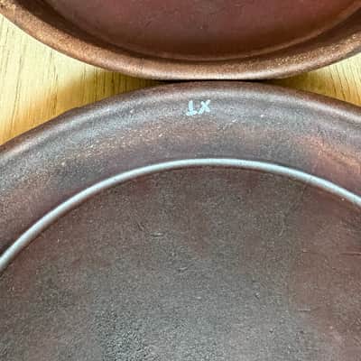 Manito Percussion Congas steer Heads Chocolate color in excellent condition for LP comfort Curves II ( X ). image 5