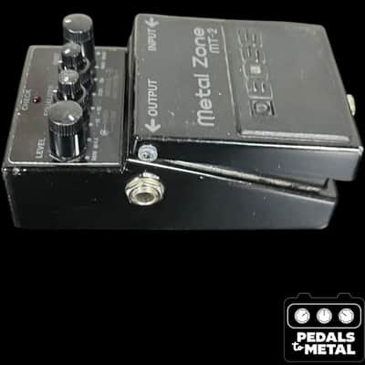 Boss MT-2 Metal Zone (Silver Label) 1991 - Present - Black - X16699 image 5