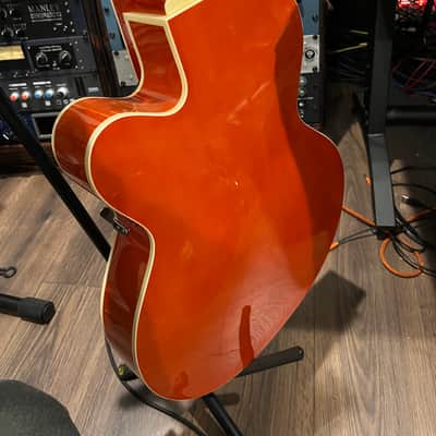 Gretsch electromatic Hollow Body 2004 - orange image 11