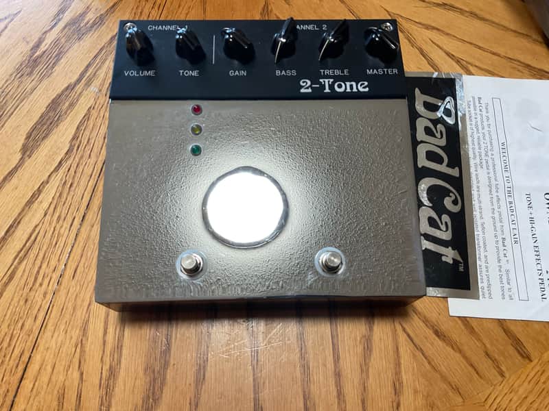 Bad Cat 2-Tone 真空管プリアンプ Bad Cat 2-Tone Tube Preamp Pedal | Reverb