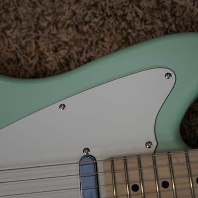 Video! 2020 Squier Paranormal Offset Telecaster Surf Green image 11