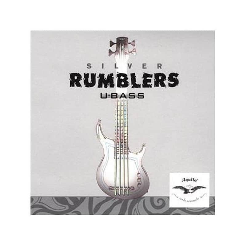 Aquila Strings AQ-UBASS-RMBL Aquila Silver Rumblers U-Bass Strings image 1