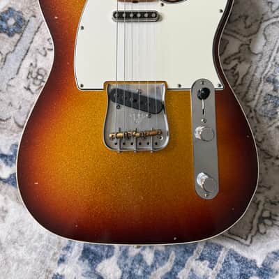 2019 Fender Custom Shop Limited Edition Postmodern Telecaster NAMM - Sparkle Sunburst image 3